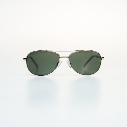 Smoke Green Metal Sunglasses | GMGeyewear GS83M1020