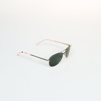 Smoke Green Metal Sunglasses | GMGeyewear GS83M1020